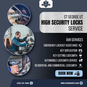 St George UT High Security Locks