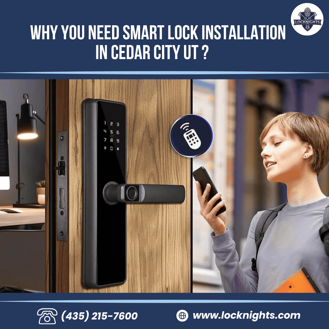 Smart Lock Installation in Cedar City UT