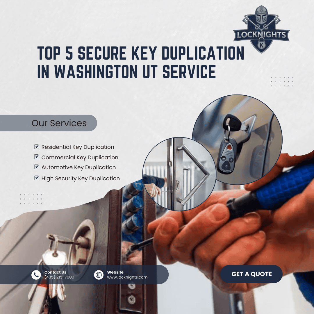 Key Duplication in Washington UT