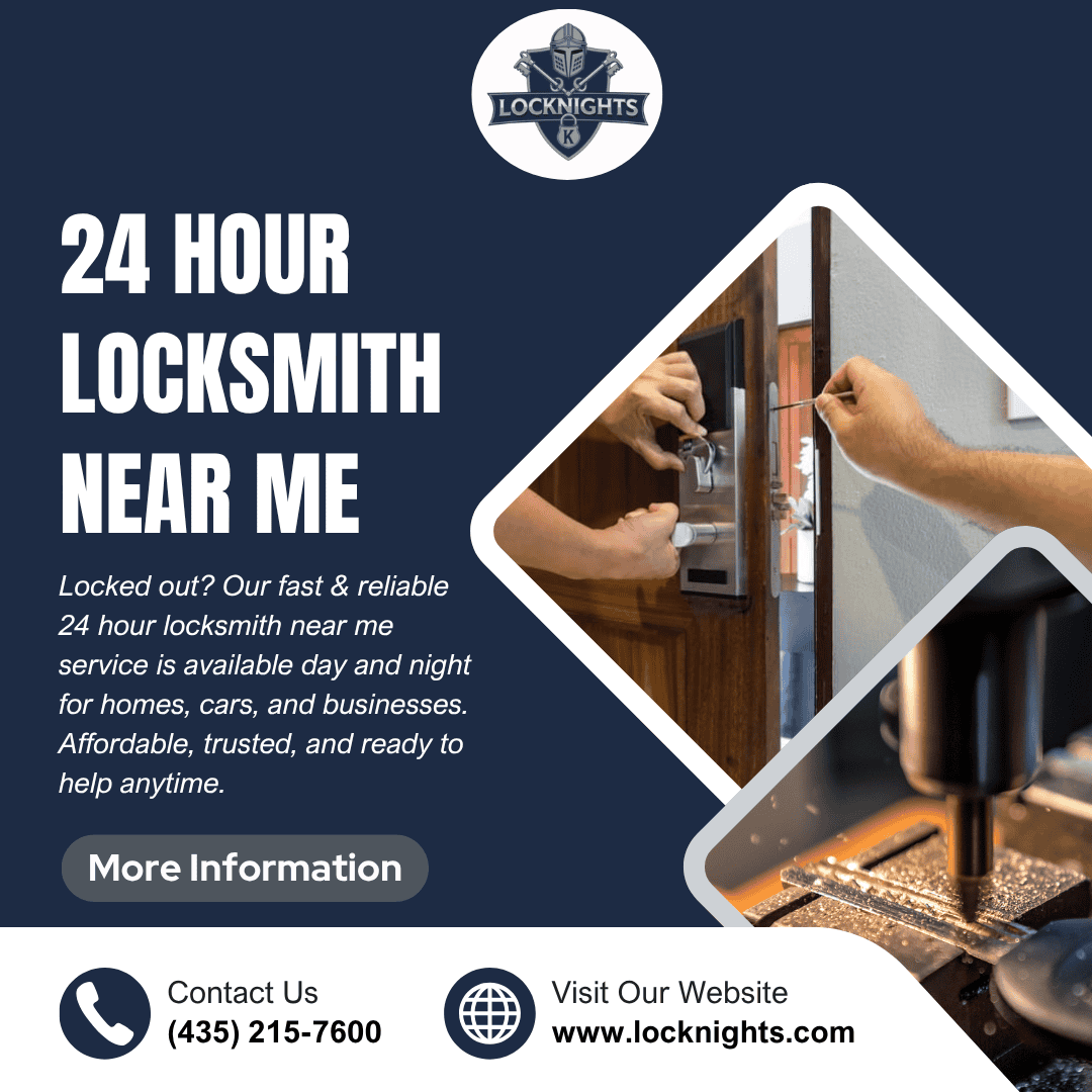 24 hour locksmith near me