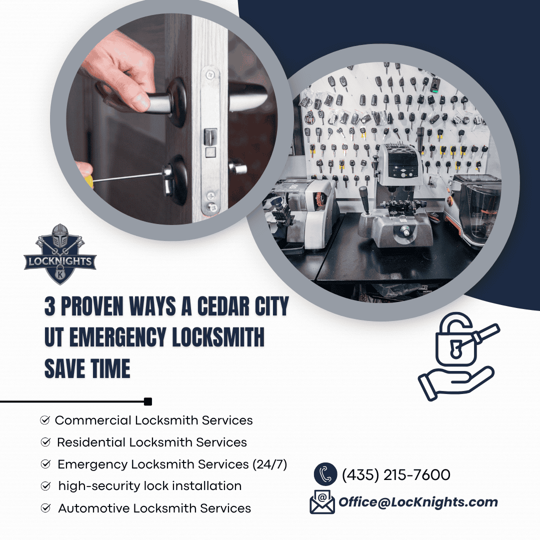 Cedar City UT Emergency Locksmith