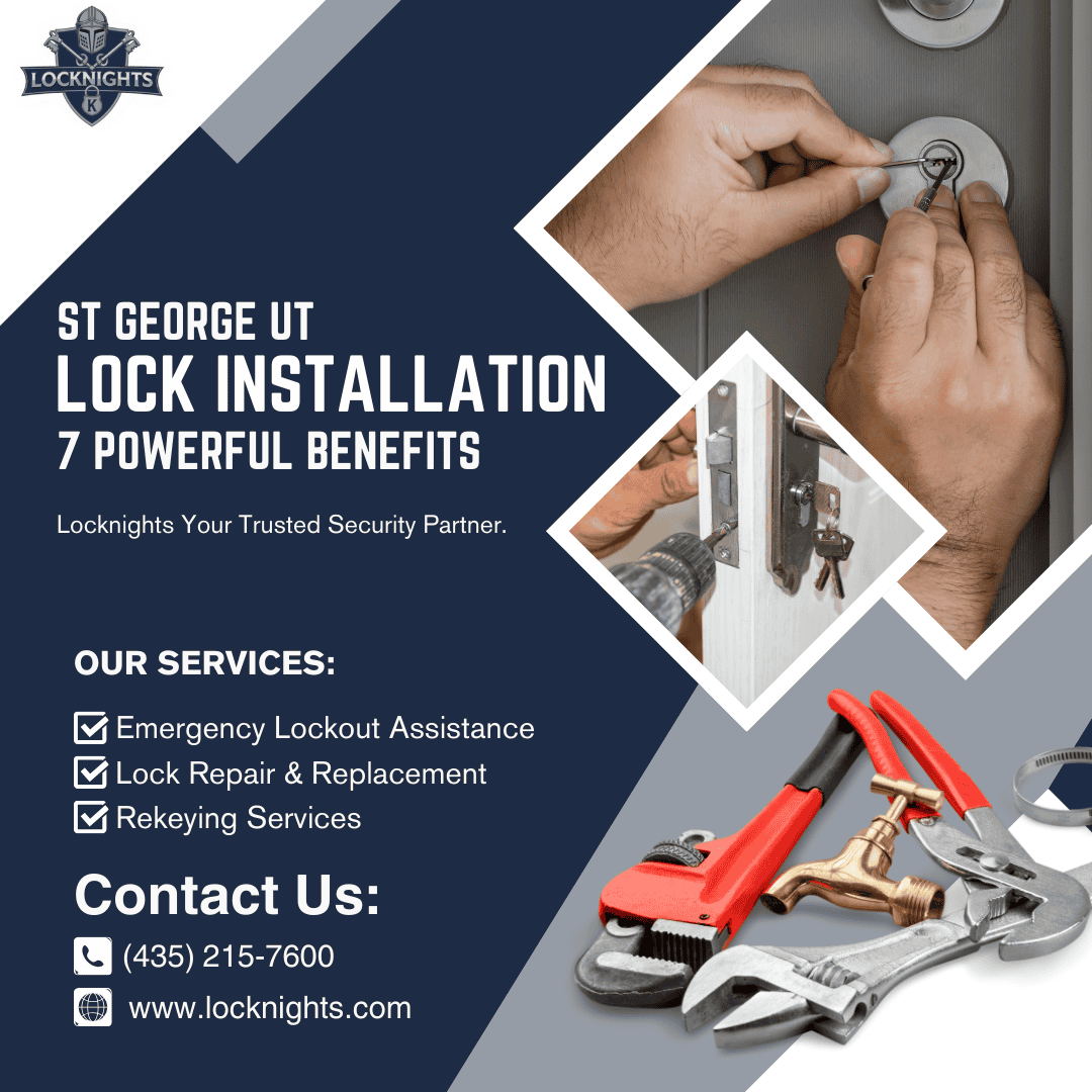 St George UT Lock Installation